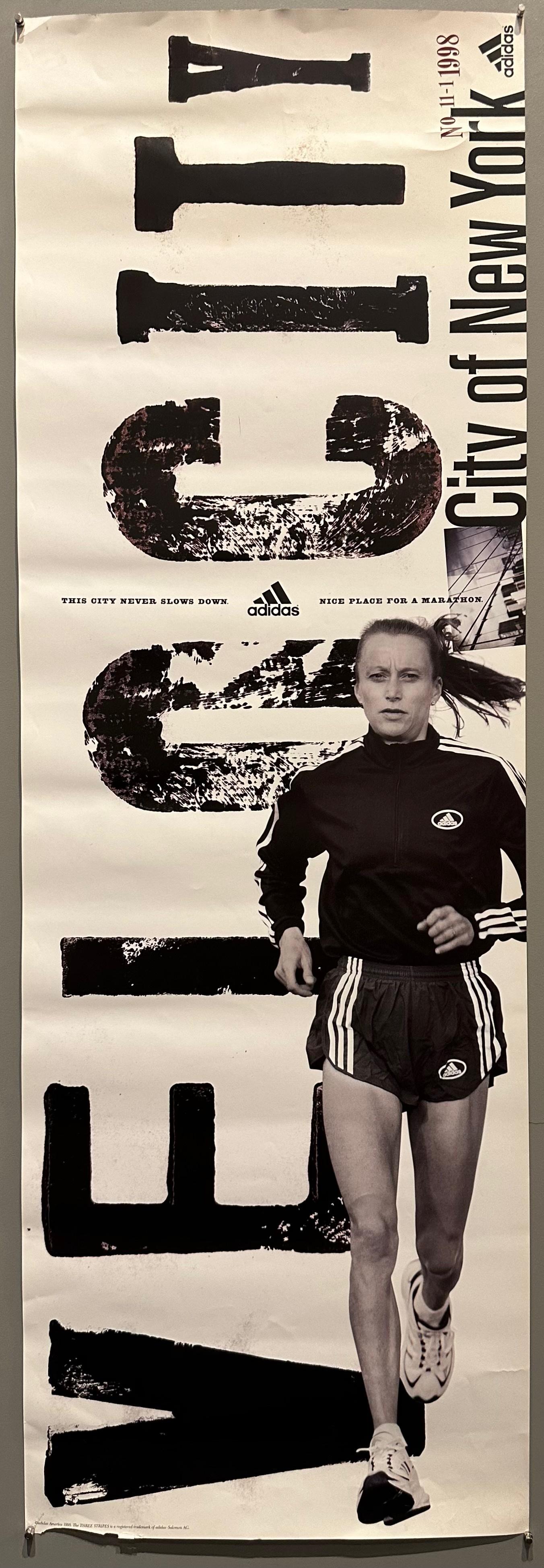 New York Marathon 'Velocity' Poster