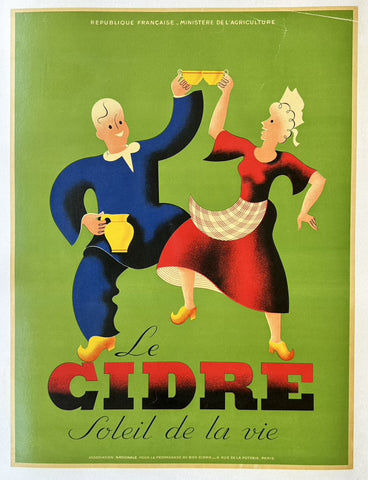 Link to  Le Cidre Soleil De La VieFrance, 1930's  Product