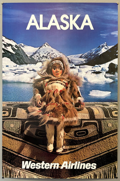 Western Airlines Alaska – Poster Museum