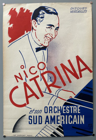 Link to O Nico Catrina et Son Orchestre Sud Americain (Paper)France, c. 1960 Product