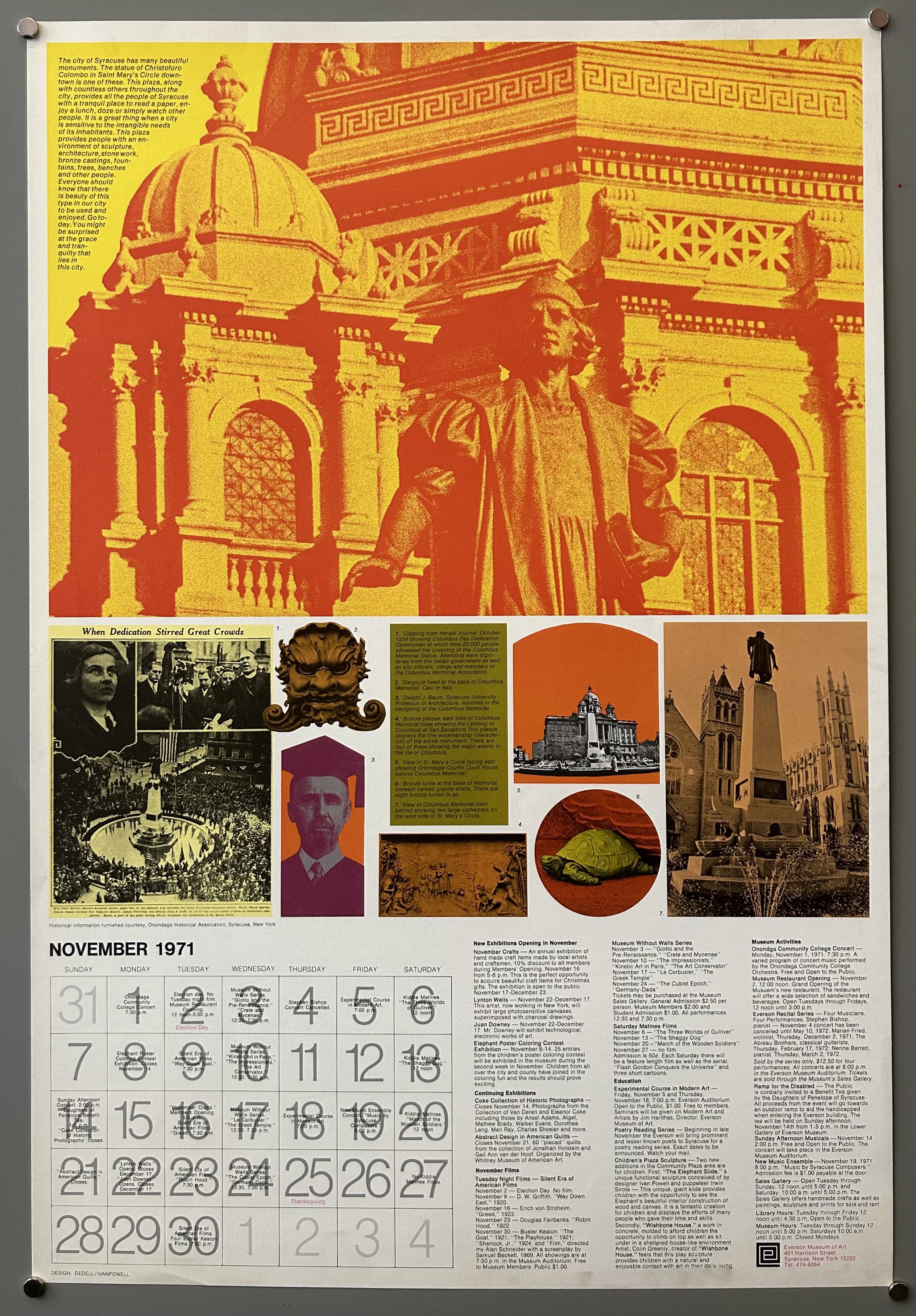 Everson Museum of Art November 1971