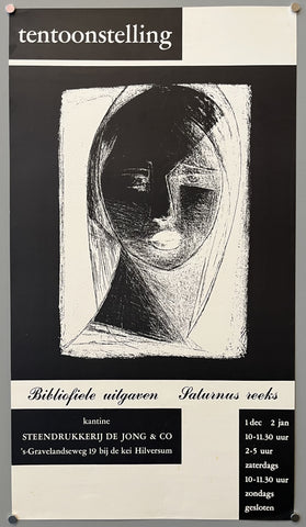 Link to Tentoonstelling Bibliofiele Uitgaven Saturnus Reeks PosterNetherlands, c. 1980s Product
