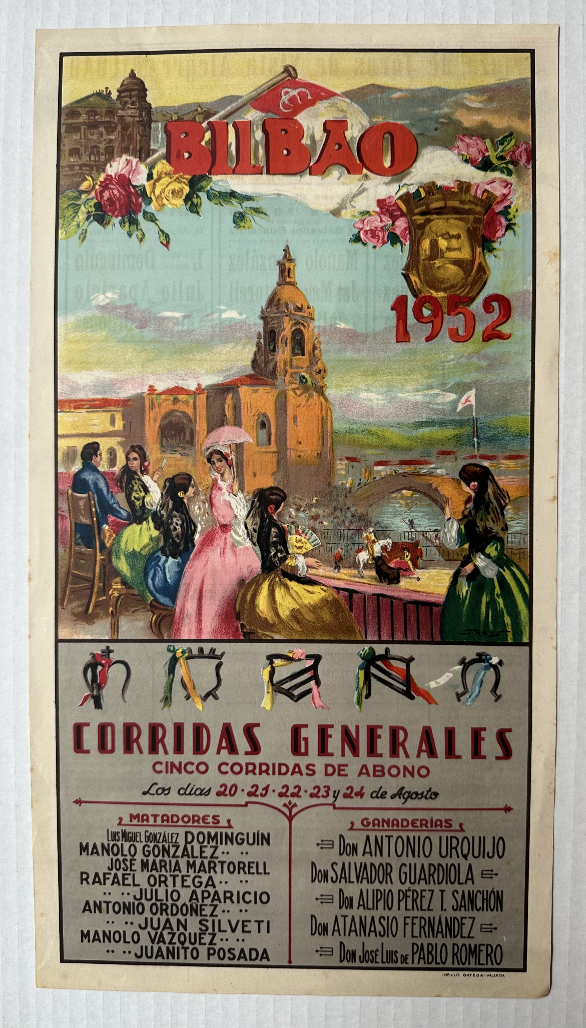 Bilbao 1952 Corridas Generales