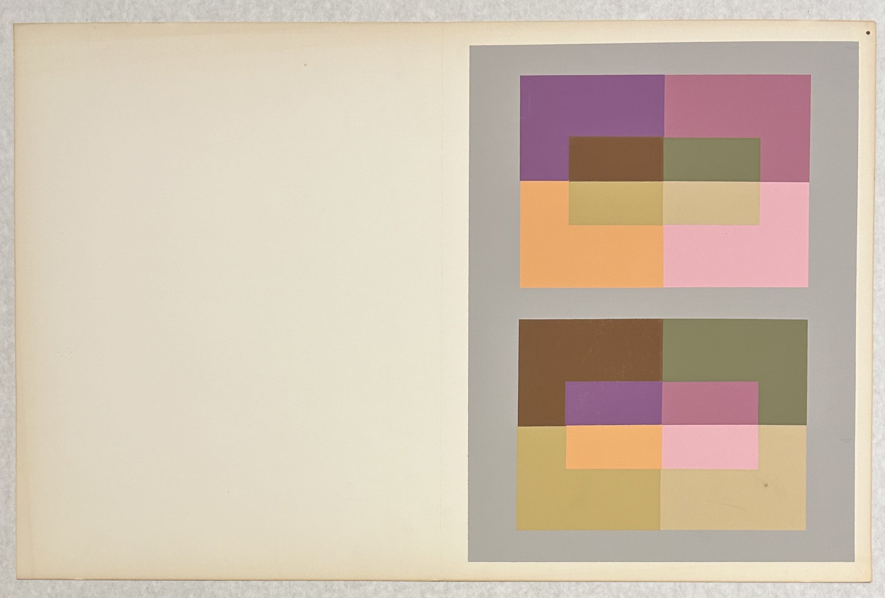 The Interaction of Color Print XIV-3