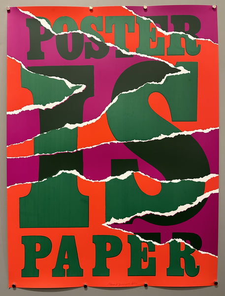 Poster is Paper #10 – Poster Museum
