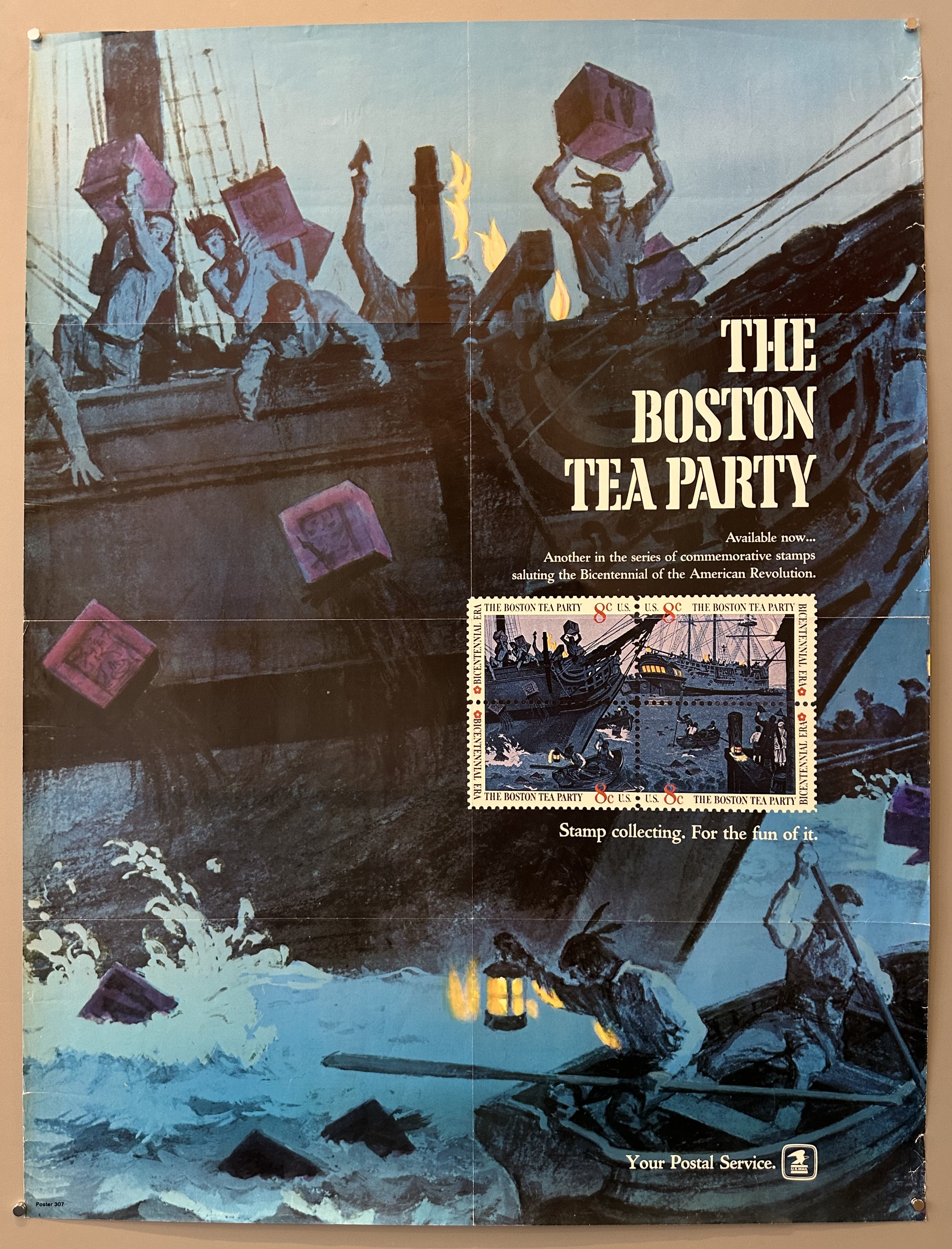 The Boston Tea Party Stamps