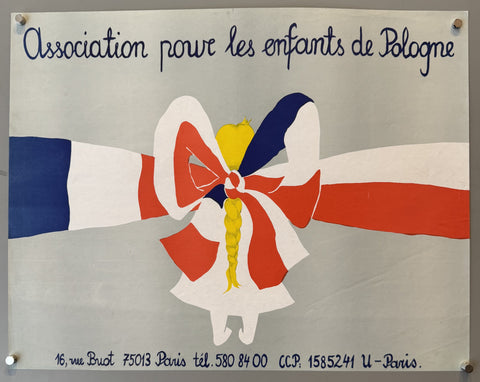Link to Association pour les enfants de PologneFrance, c. 1970s (?) Product