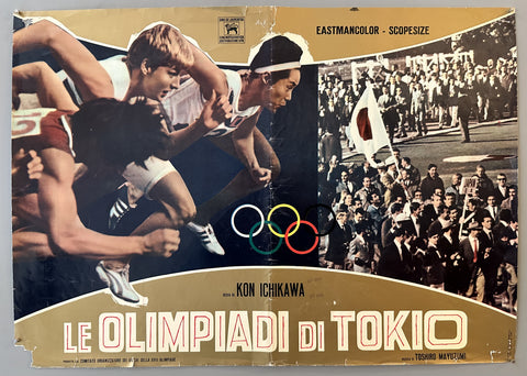Link to Le Olimpiadi di Tokio by Kon Ichikawa Poster 1Italy, c. 1965 Product