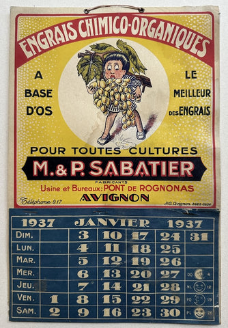 Link to  ENGRAIS CHIMICO-ORGANIQUESFrance, 1937  Product