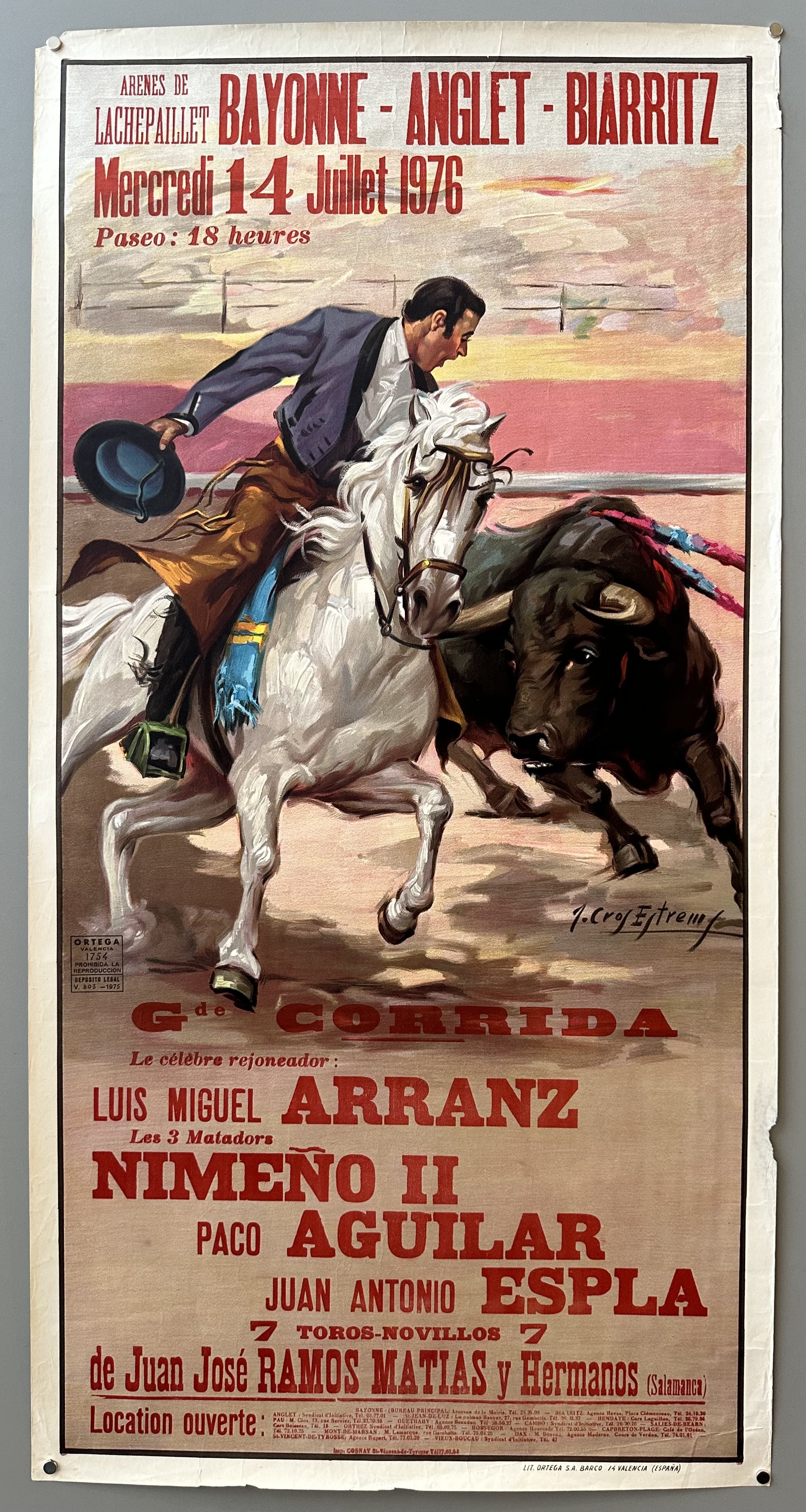 Arenes de Lachepaillet Poster #1