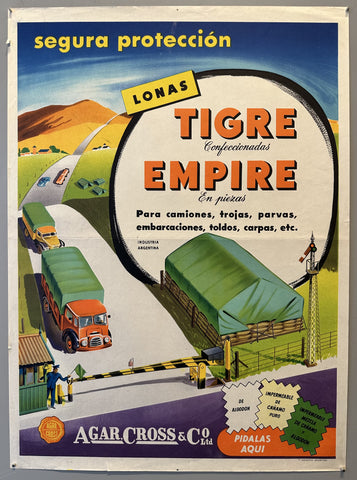 Link to  Tigre Empire Poster (Paper)Argentina, c. 1955  Product