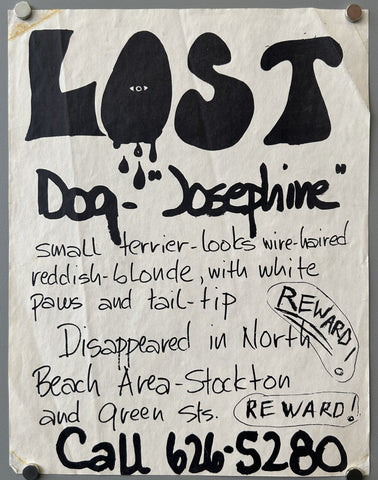 Link to  Lost Dog "Josephine"USA, c. 1970s (?)  Product