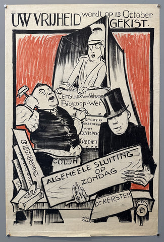 Link to Censuur voor Volwassenen Bioscoop-WetNetherlands, c. 1930s Product