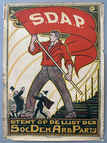 Link to  SDAP Election PosterThe Netherlands, c. 1920  Product