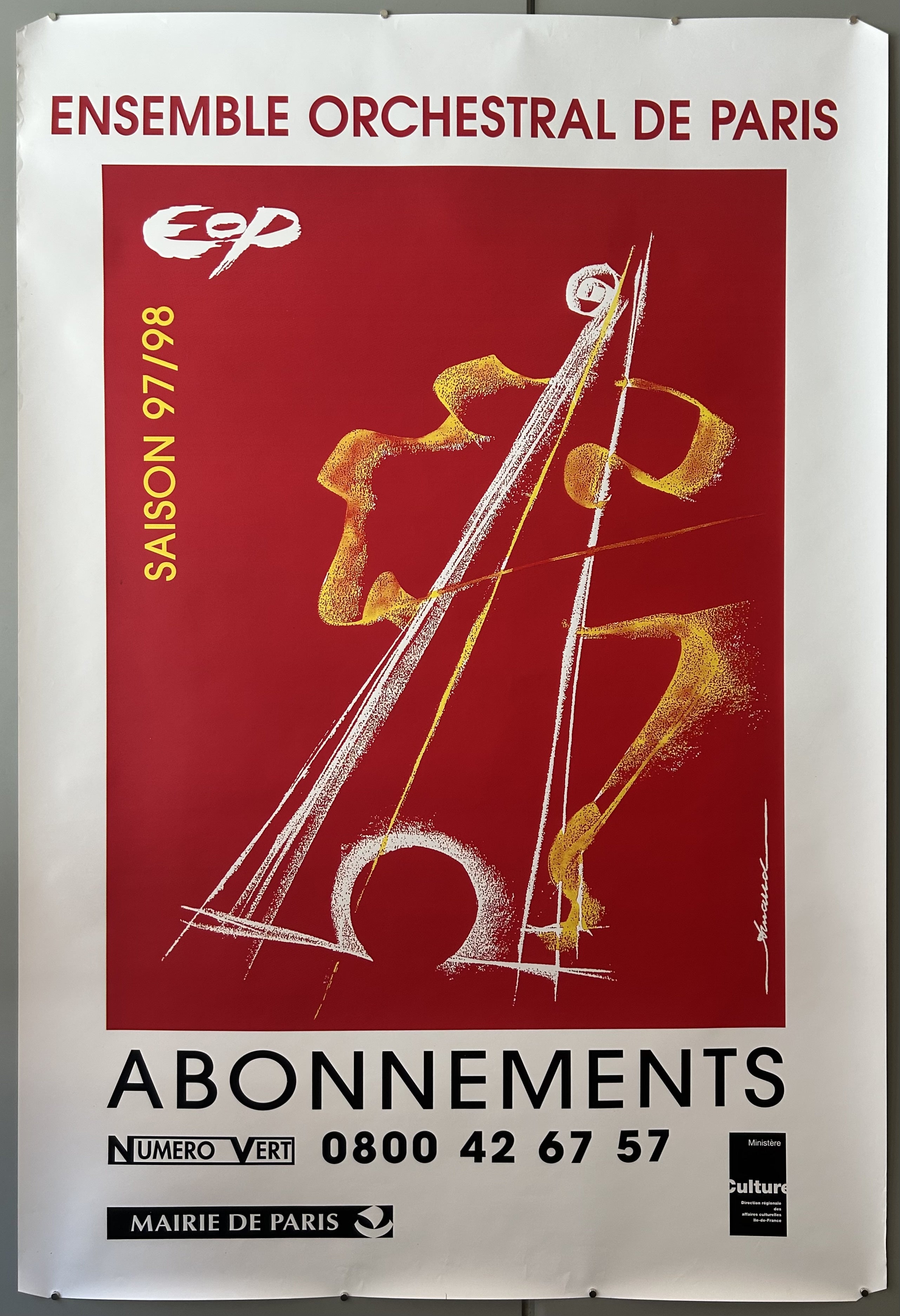 Ensemble Orchestral de Paris Abonnements