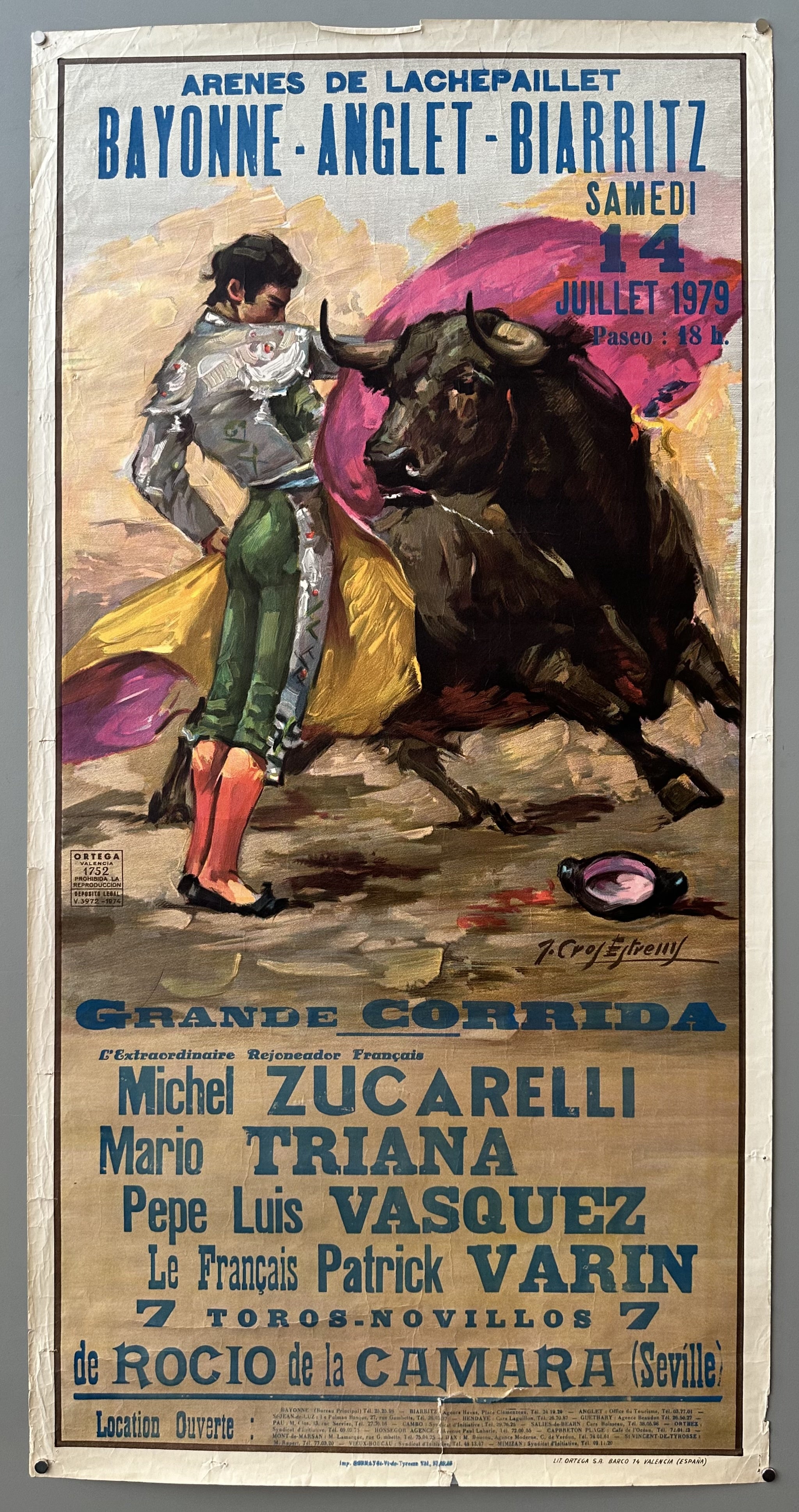 Arenes de Lachepaillet Poster #2