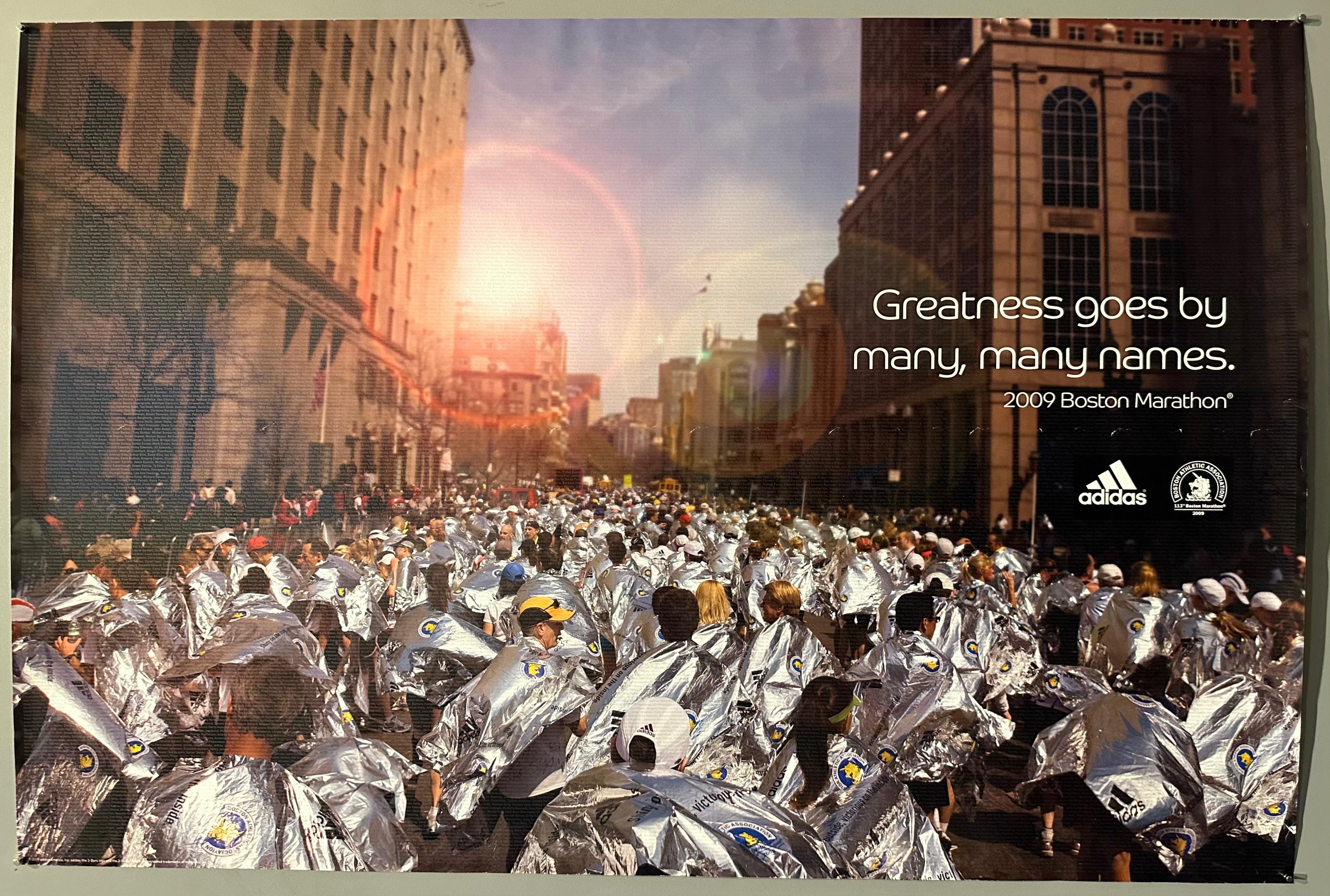 2009 Boston Marathon Poster