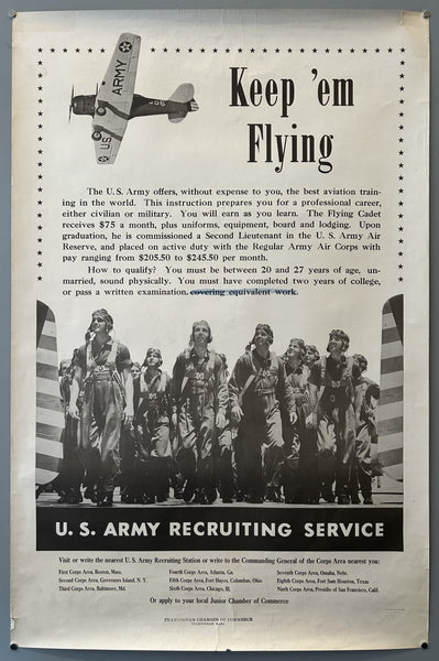 Keep &lsquo;Em Flying – Poster Museum