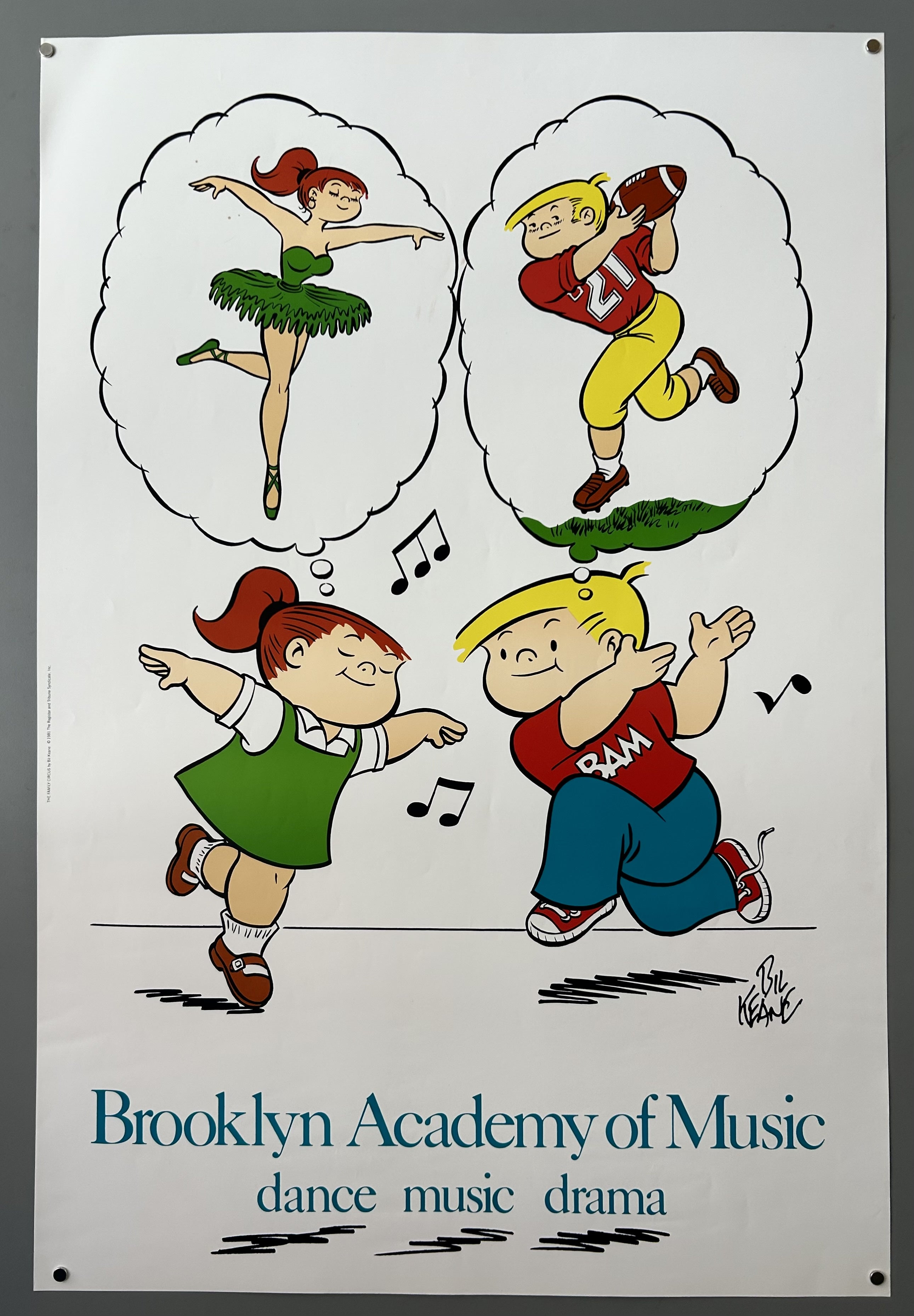 The Family Circus BAM Poster