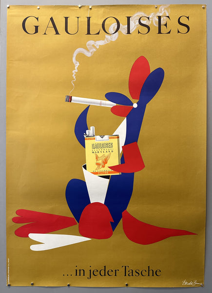 Gauloises Cigarettes – Poster Museum