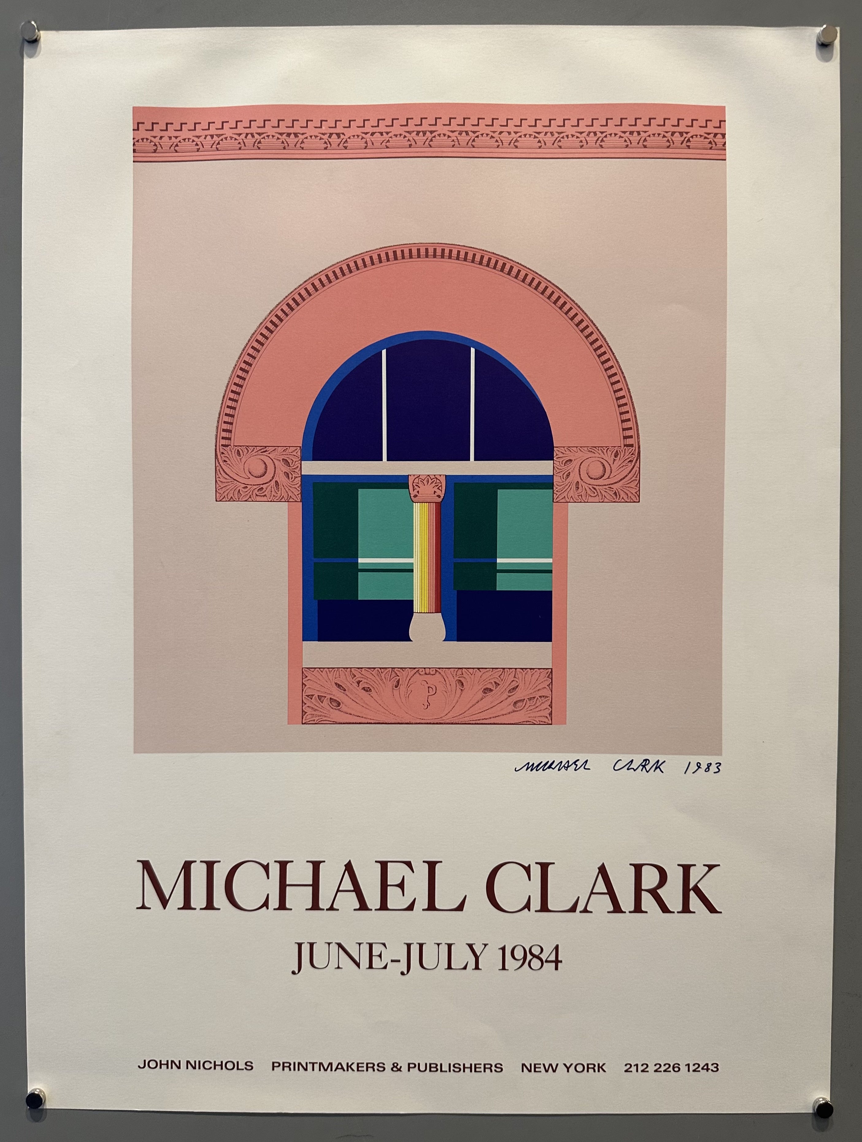 Michael Clark June-July 1984