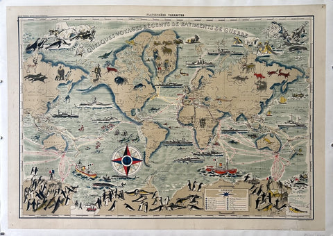 Link to Quelques Voyages Récents de Bâtiments de GuerreFrance, 1954 Product