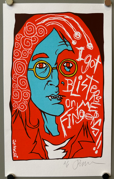 I Got Blisters on Me Fingers – Poster Museum