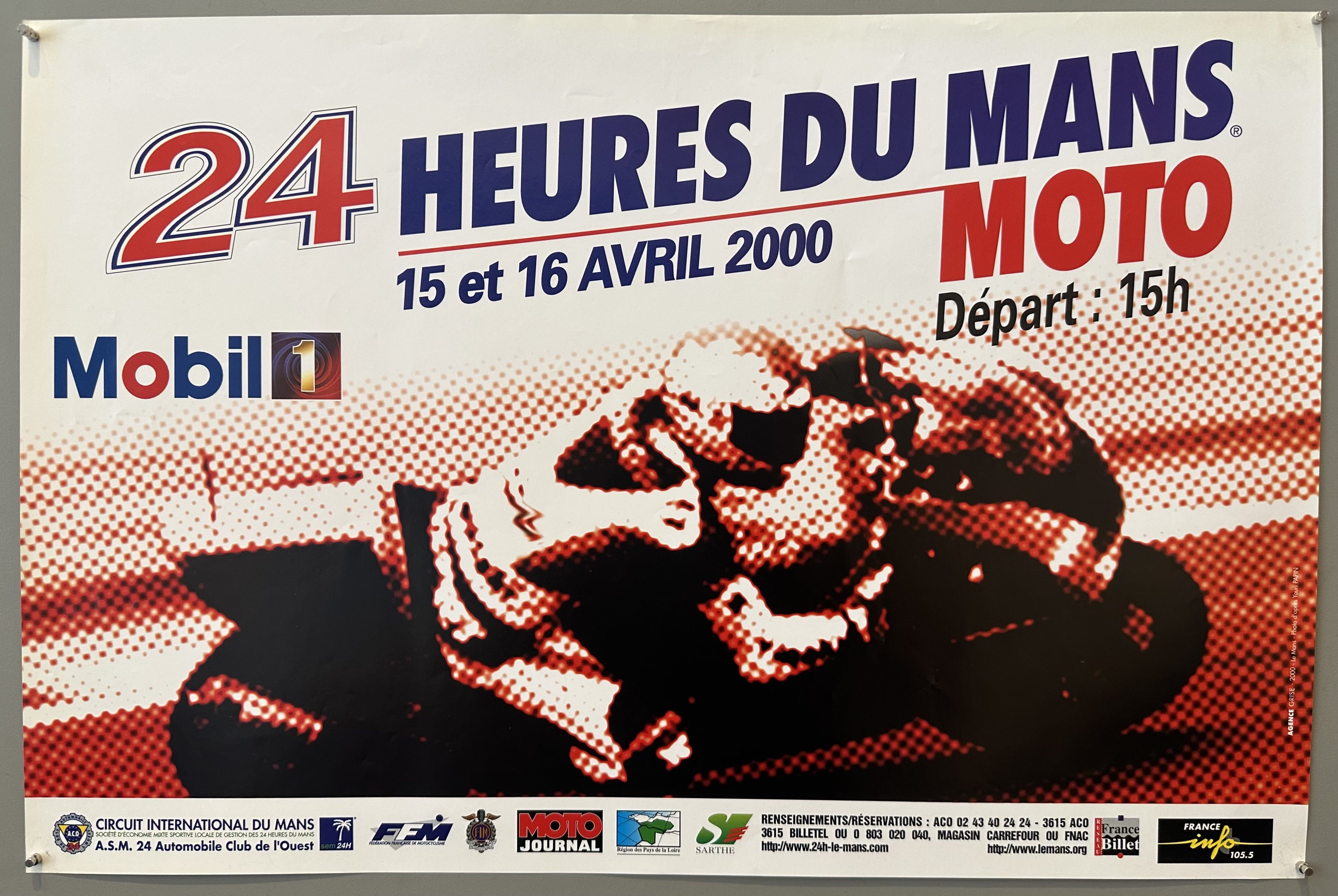 24 Heures du Mans Moto 2000 Poster