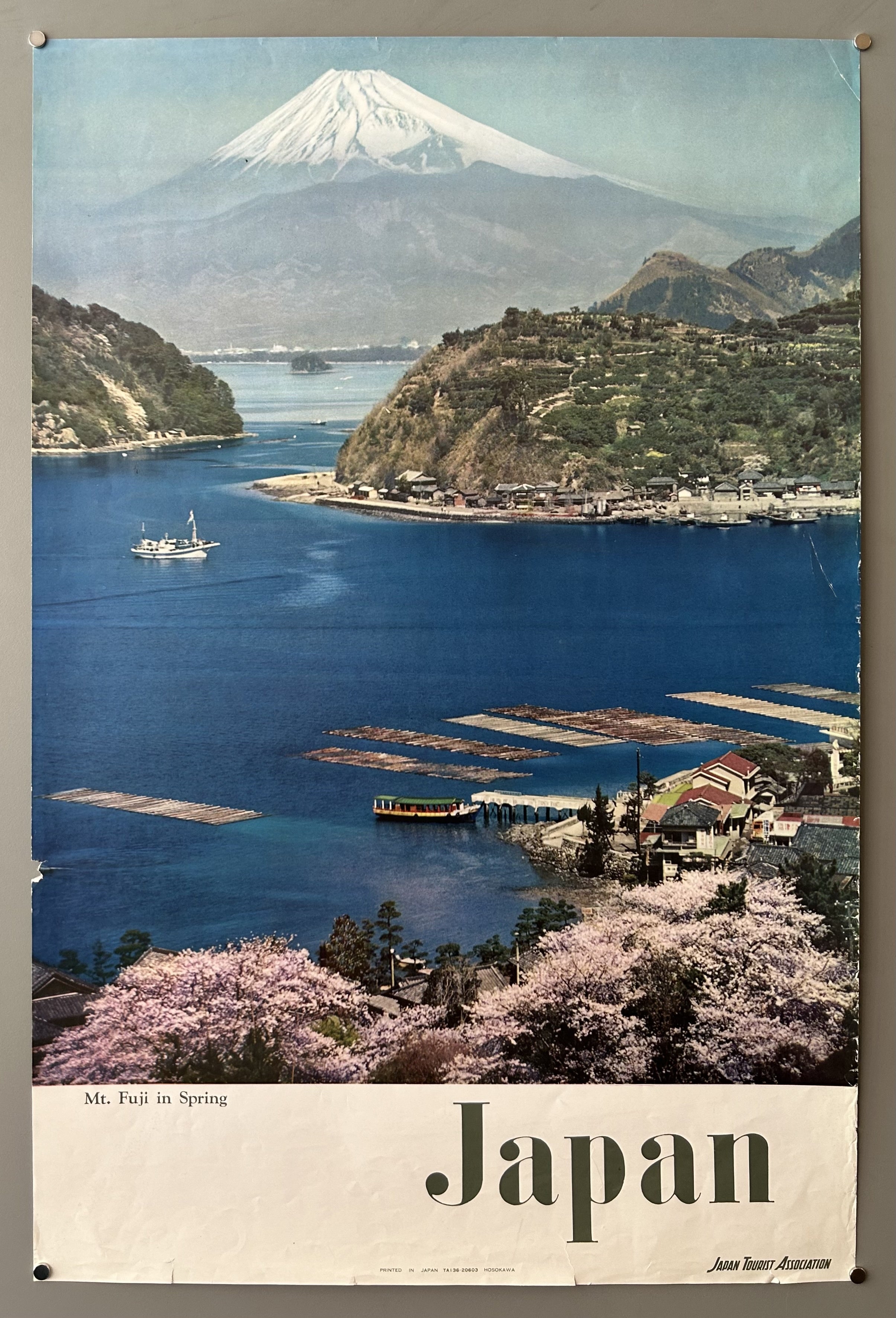 Japan Mt. Fuji in Spring