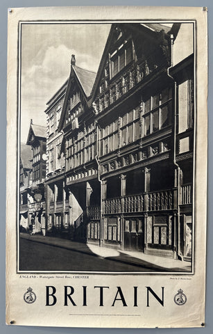 Link to Britain: Watergate Street Row ChesterGreat Britain, c. 1950s Product