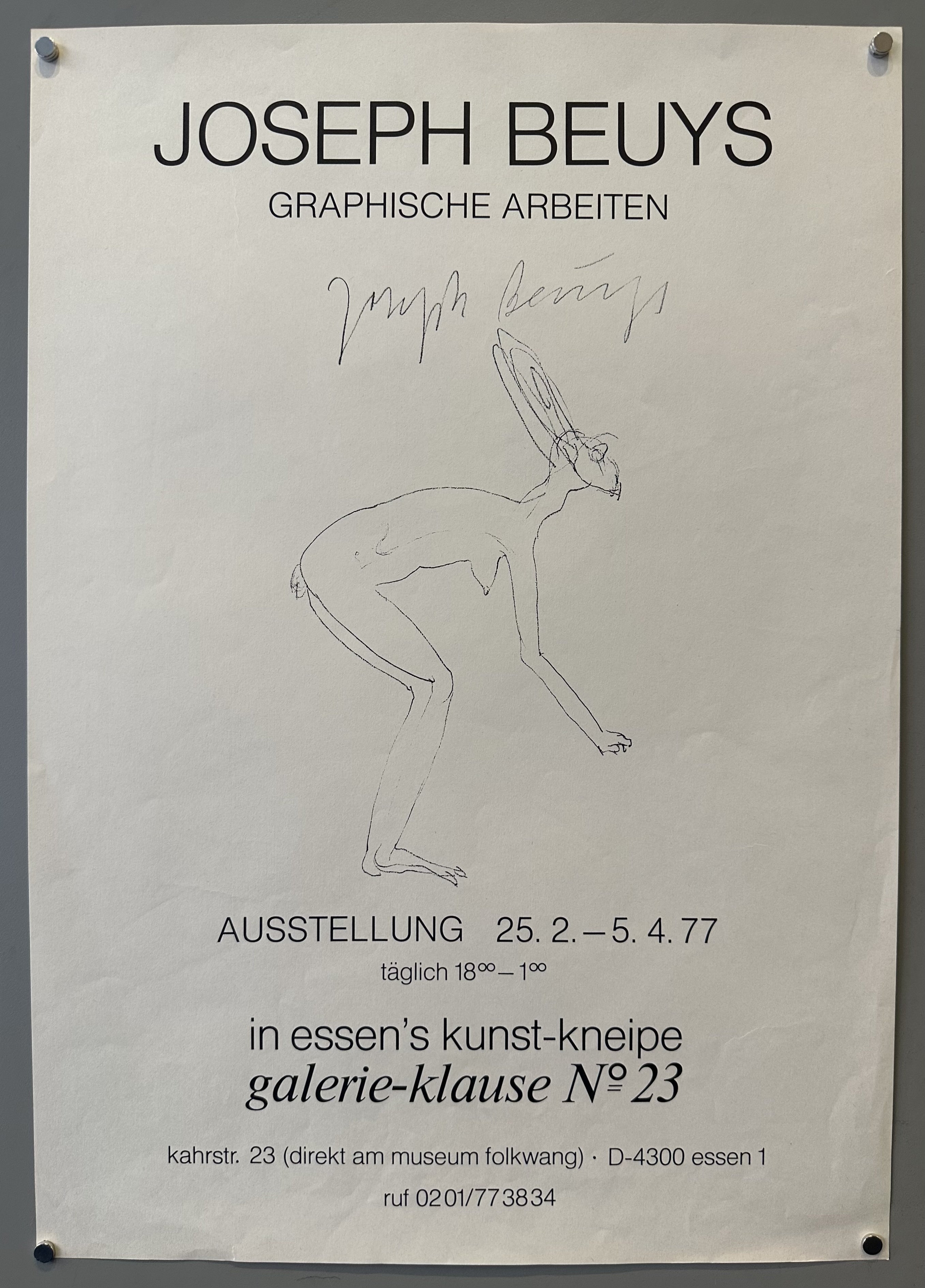 Joseph Beuys Graphische Arbeiten