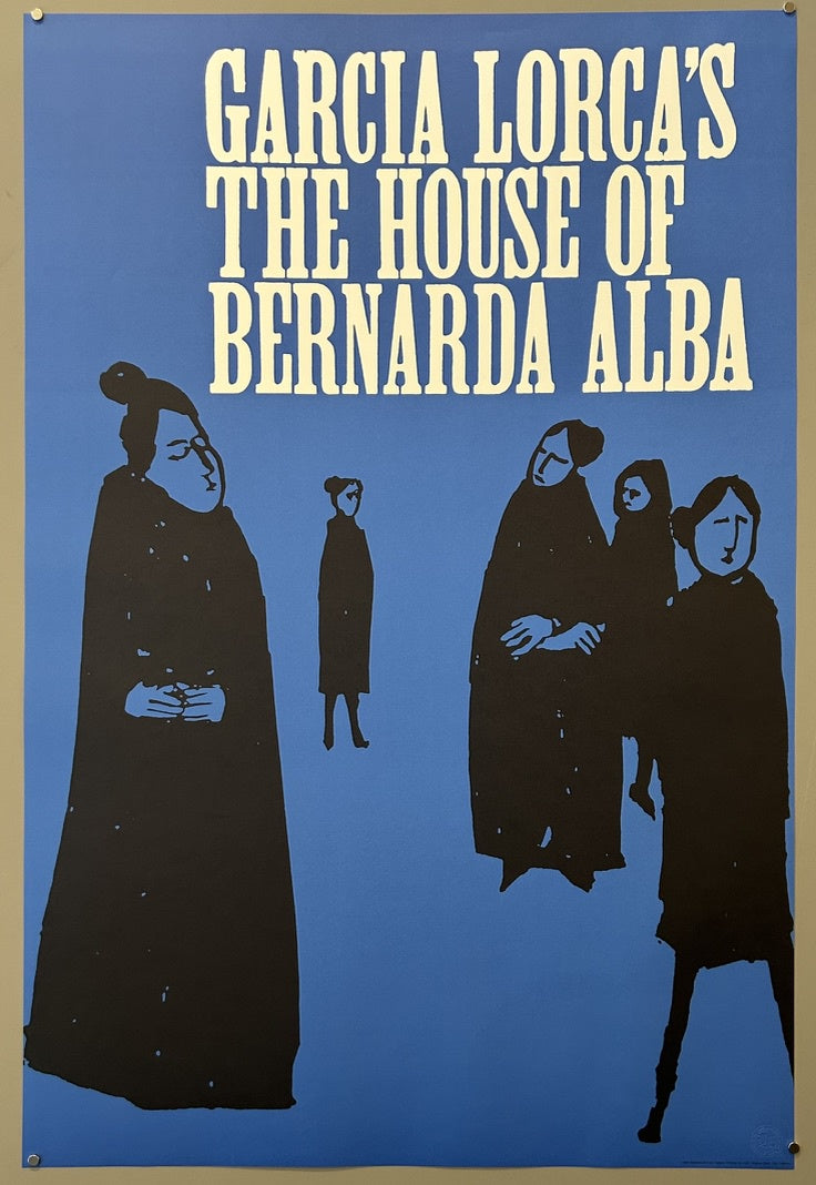 This specific poster was originally created by Bob Gill in 1957 for a Broadway theater show and was reissued in 1994 as part of "The 100 best posters from Europe and the United States / 1945-1990" collection. T