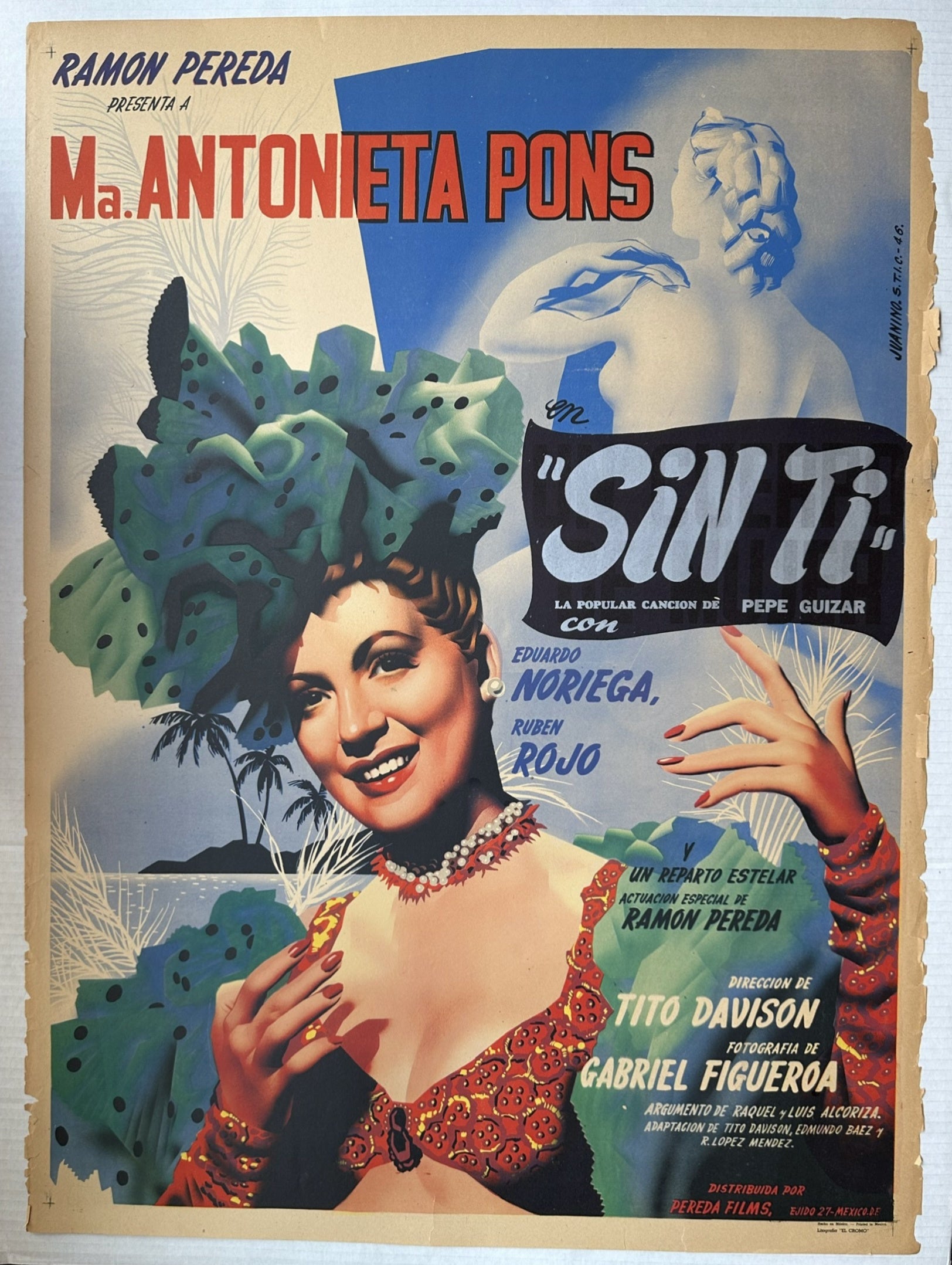 Sin Ti Film Poster (Paper)