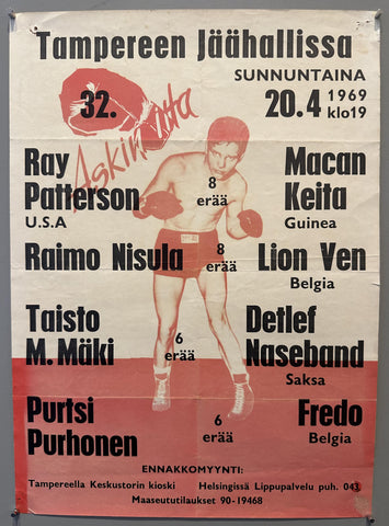 Link to  Tampereen Jäähallissa PosterFinland, 1969  Product