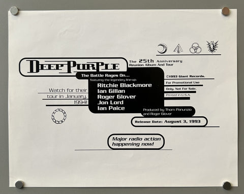 Link to  Deep PurpleUSA, 1993  Product
