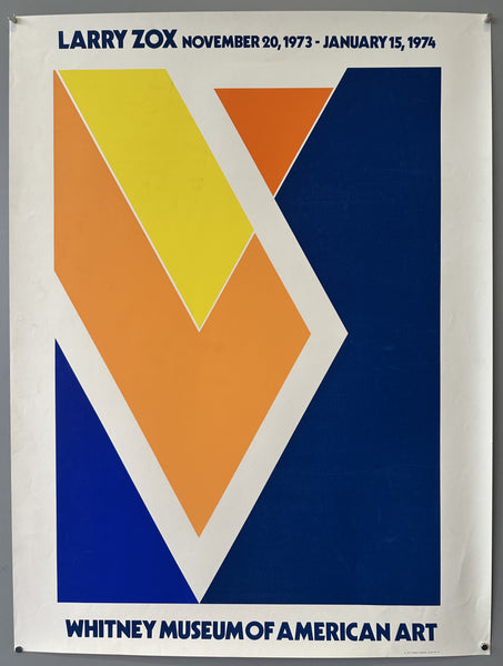 絵画 BL/ZONE/a. Larry Zox Whitney Museum – Poster Museum