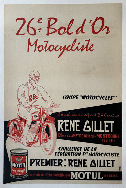 Figurine Soldat CBG Mignot 1/32 - Motocycliste Français - Première Guerre