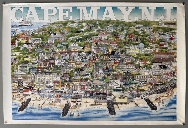 ポスター Mae Town Cape May, N.J. – Poster Museum