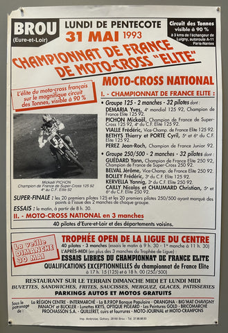 Link to Championnat de France de Moto-Cross "Elite" 1993France, 1993 Product