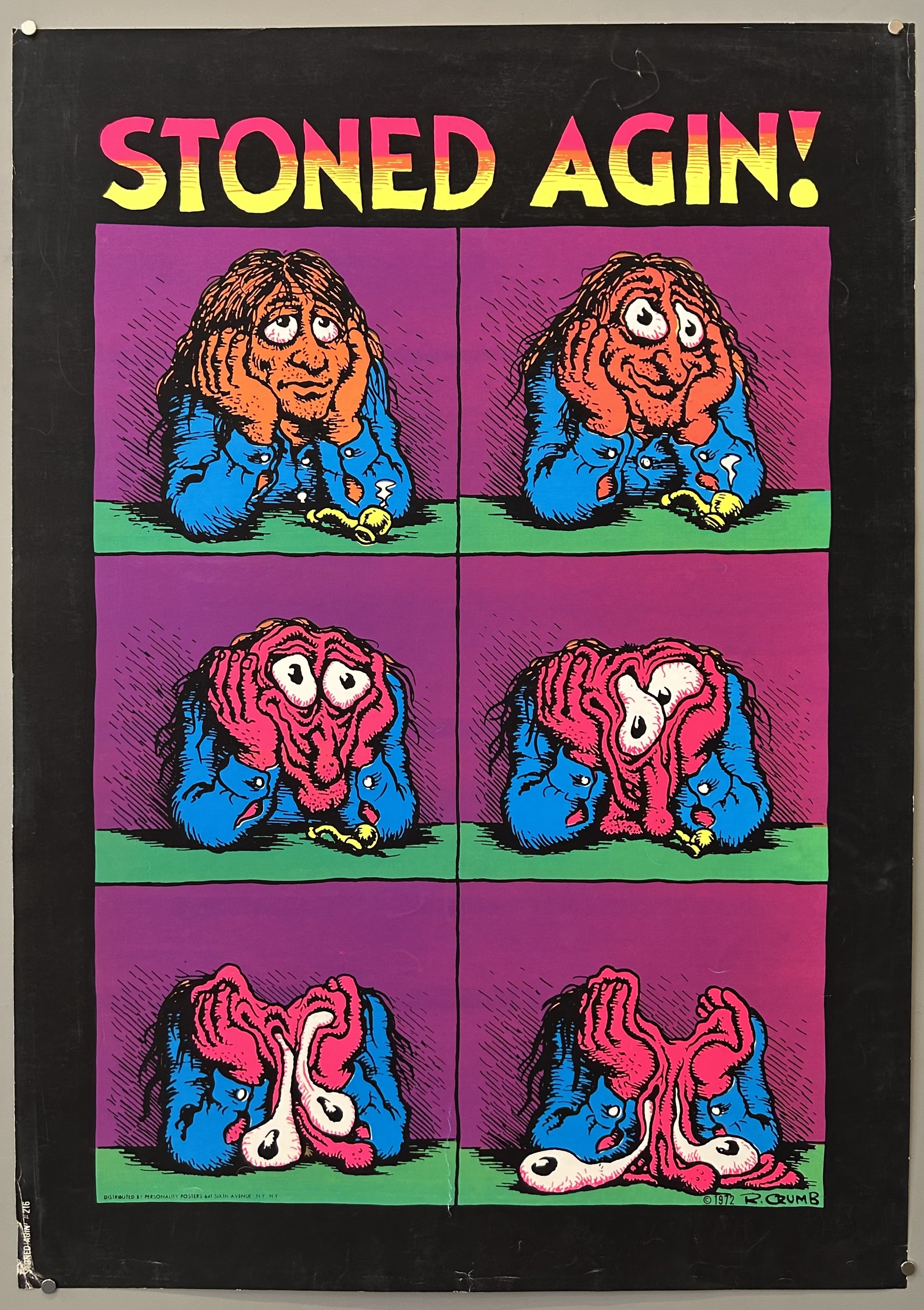 man on drugs in multistrip