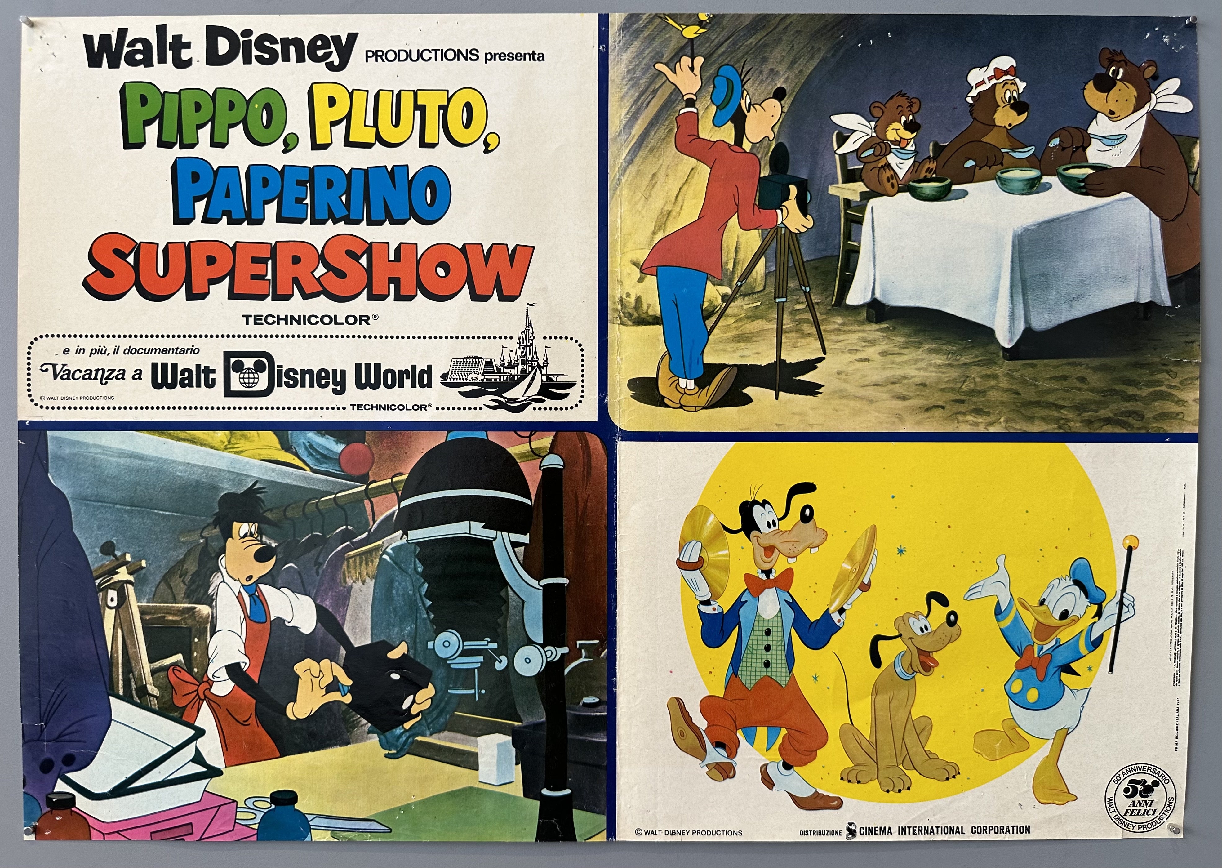 Pippo, Pluto, Paperino Supershow Poster 3