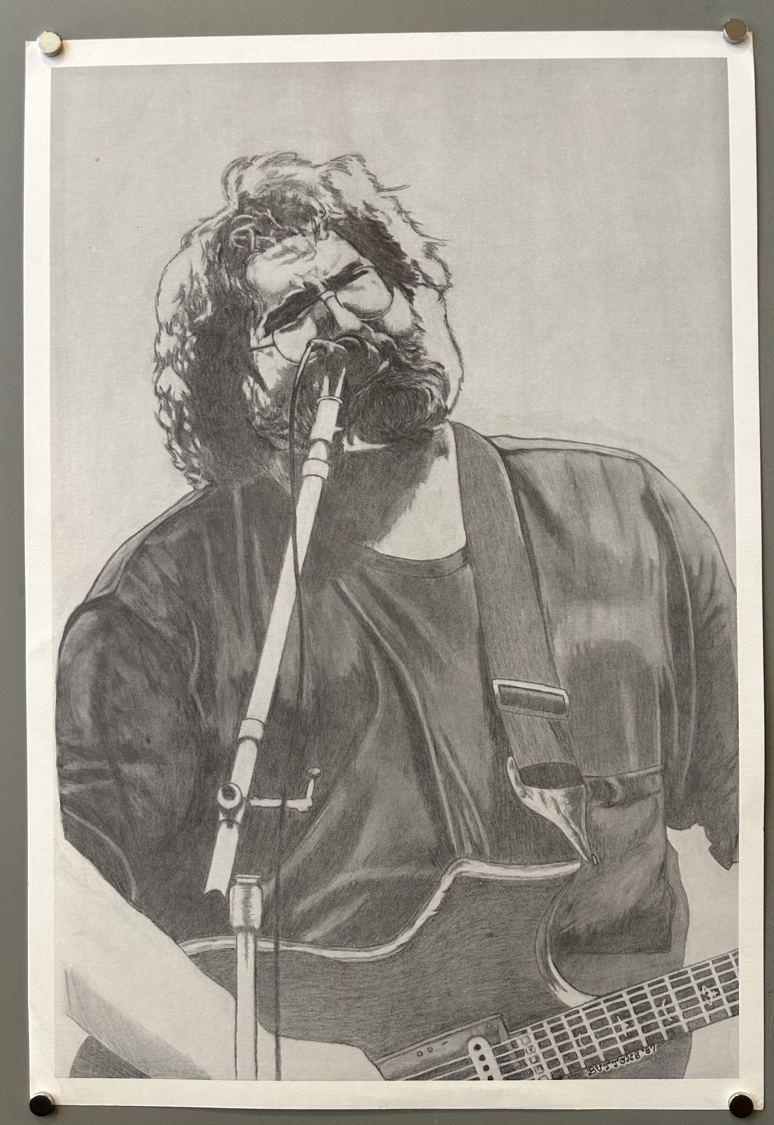 Jerry Garcia Illustration
