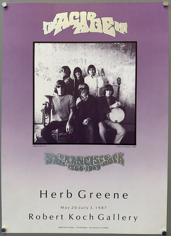 Link to  Herb Greene Robert Koch GalleryUSA, 1987  Product