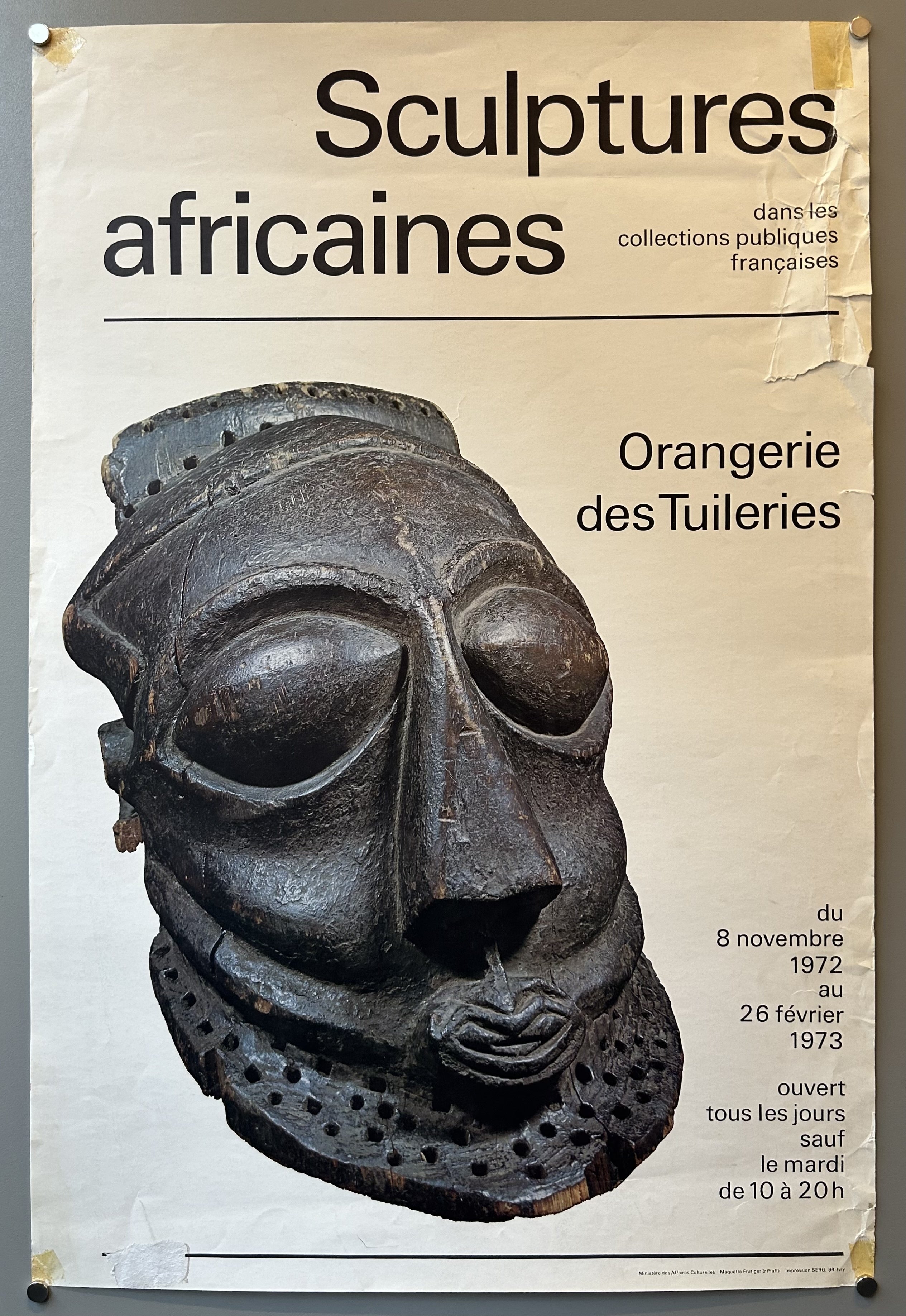 Sculptures Africaines Orangerie des Tuileries