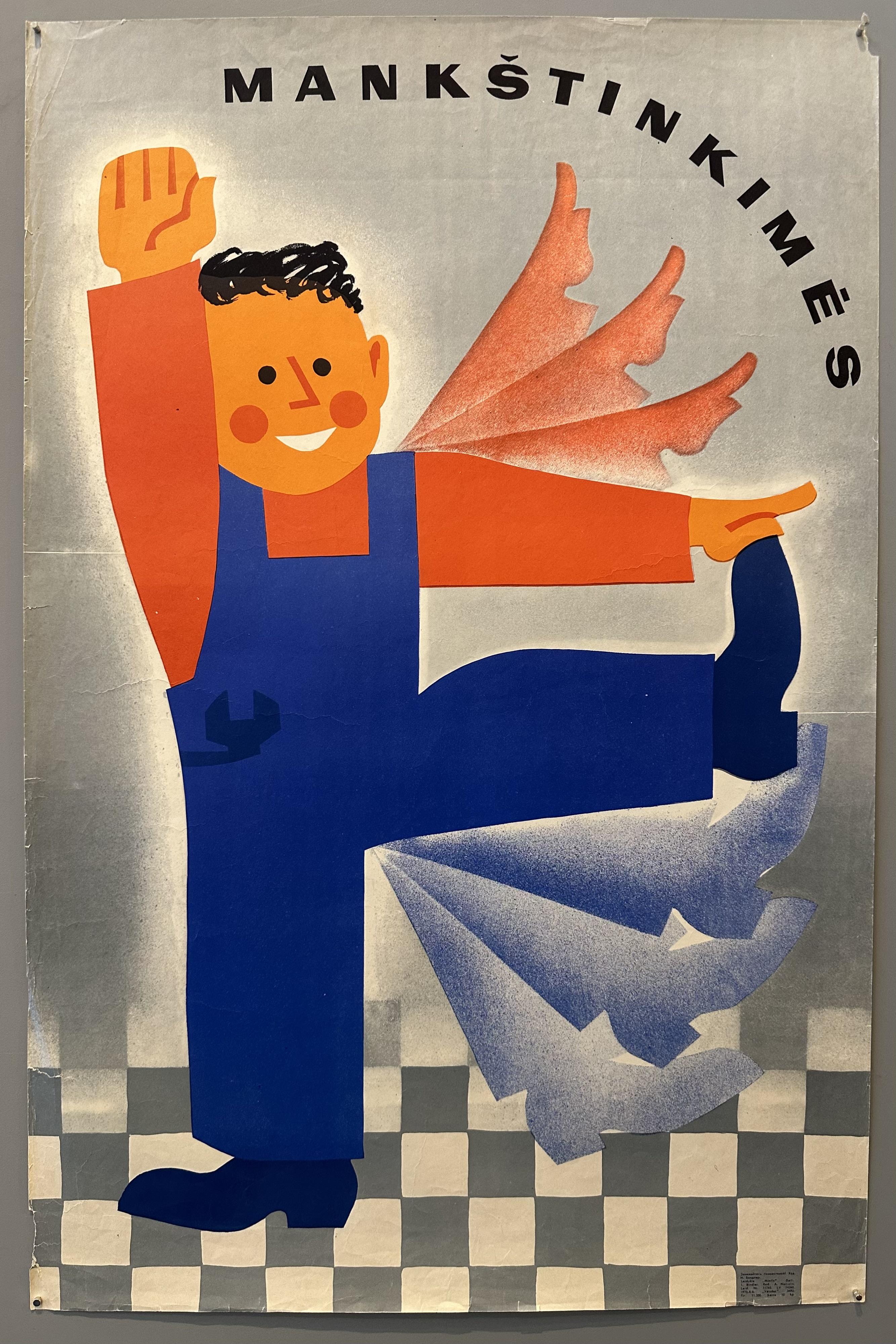 Mankštinkimēs Poster