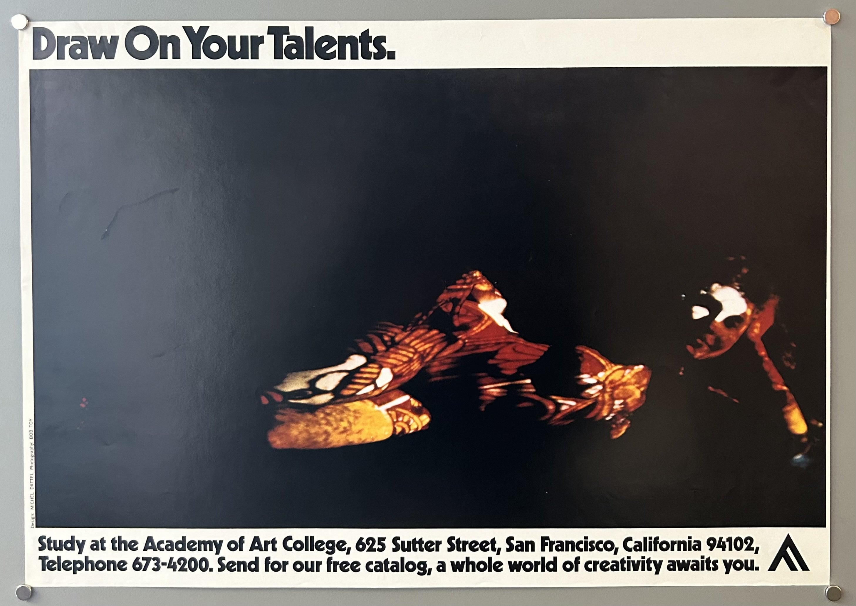 Draw On Your Talents Poster