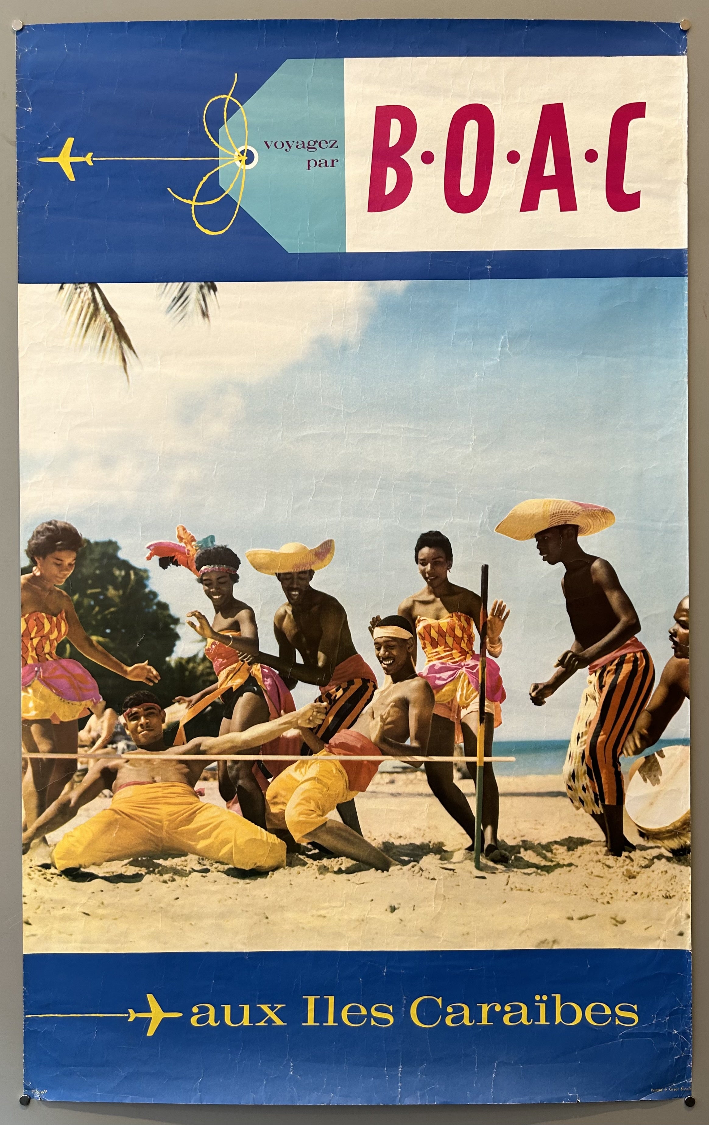 Voyagez Par B.O.A.C. aux Iles Caraibes