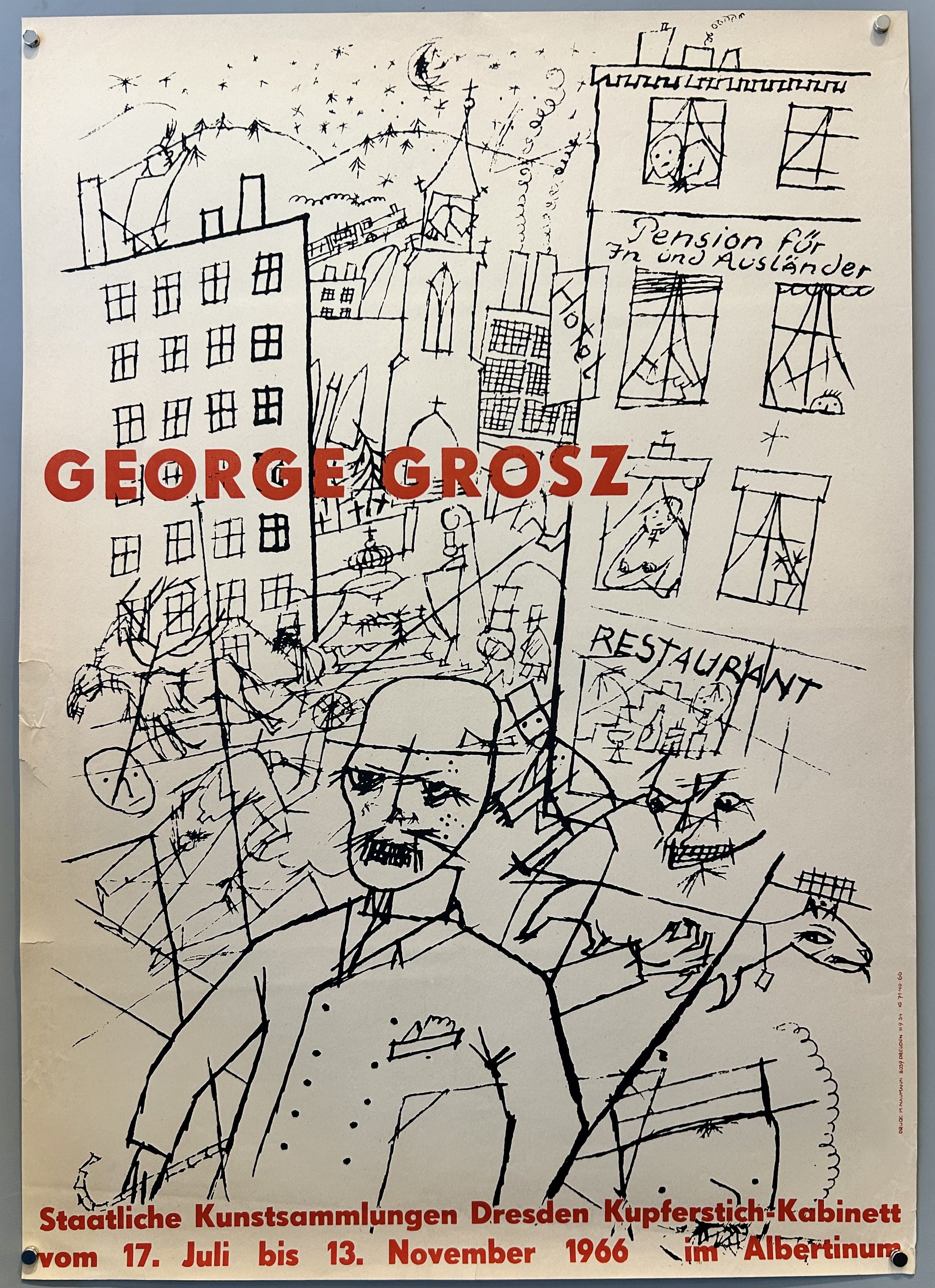 George Grosz Staatliche Kunstsammlungen Dresden Kupferstich-Kabinett