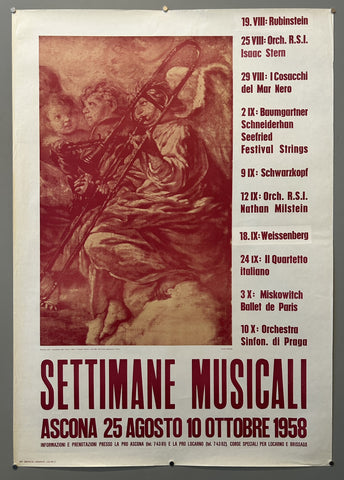 Link to  Settimane musicalSwitzerland, 1958  Product