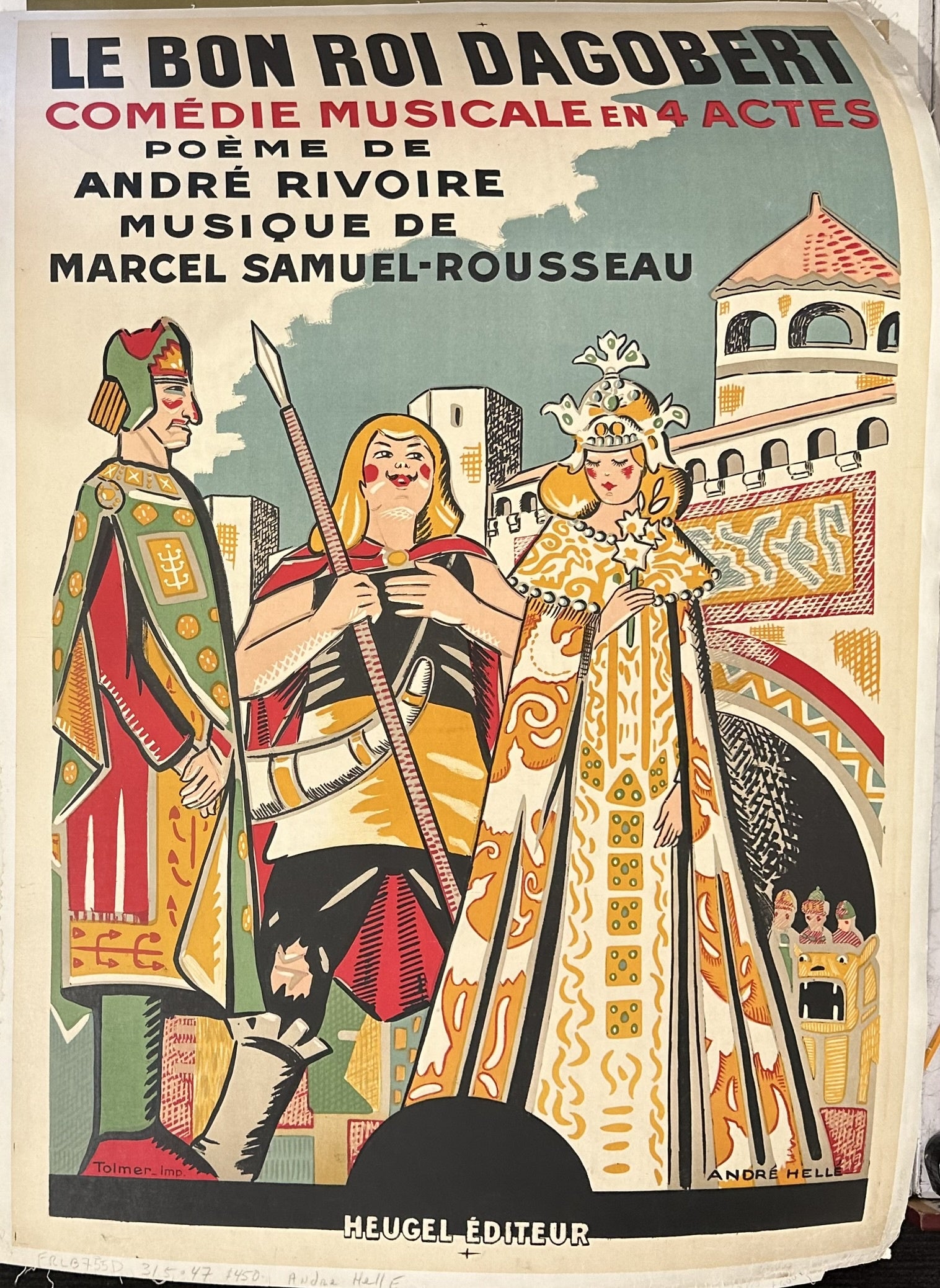 While the general design is from around 1920, specific editions or printings, such as one held by the Art Gallery of New South Wales, are dated to 1927.